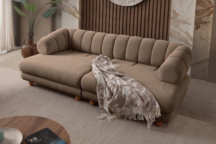 Atelier Del Sofa Gloria - Sofá de 3 plazas Latte